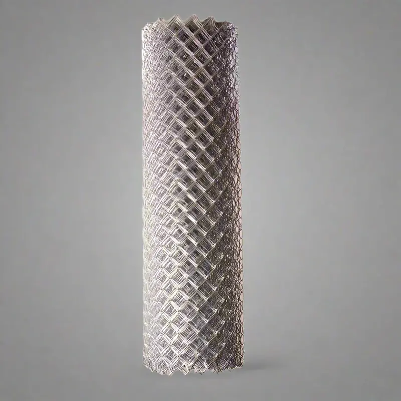 50-Foot Galvanized Chain Link Fence – 6′ & 5′ Height Options, Class 1 Rating, 11-Gauge Wire