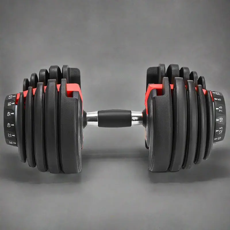 52.5-Pound Adjustable Dumbbell Kit – Versatile Weight System for Home Gym & Functional Training