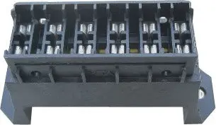 6-Circuit Blade Fuse Holder with Mounting Bracket