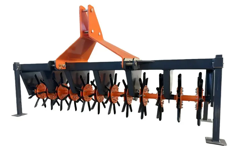 6-Foot 3-Point Turf Plugger Aerator — Heavy-Duty Tractor-Mounted Core Aeration System