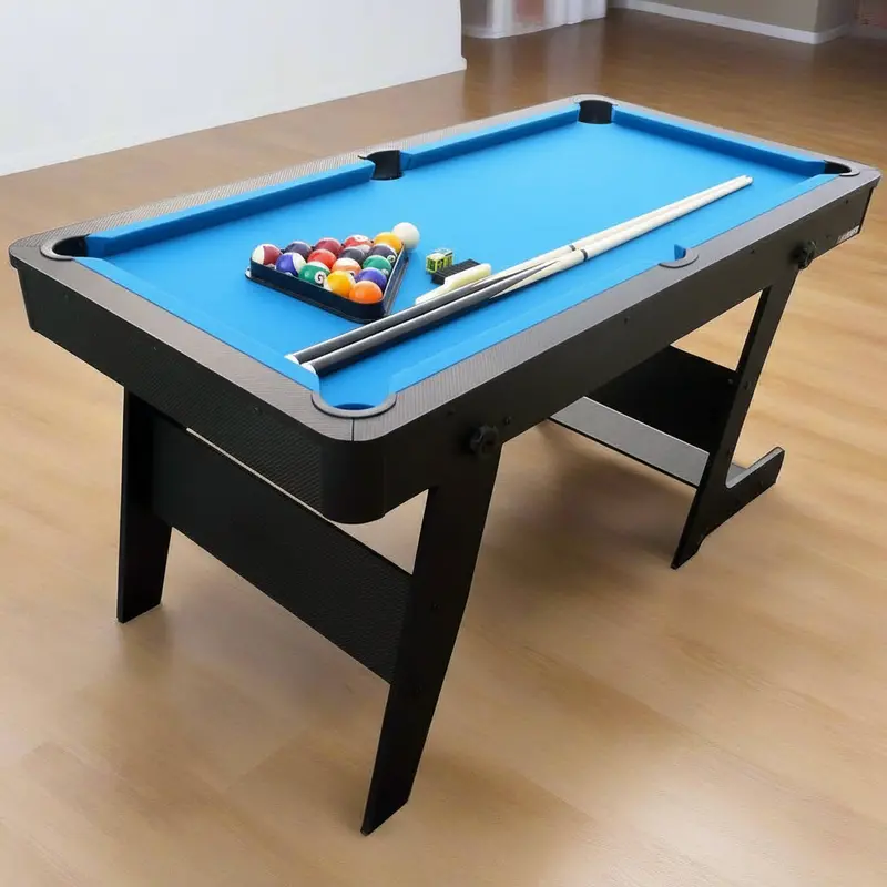 6-Foot Folding Pool Table – Portable Billiards Set with Complete Accessories (72FPT)