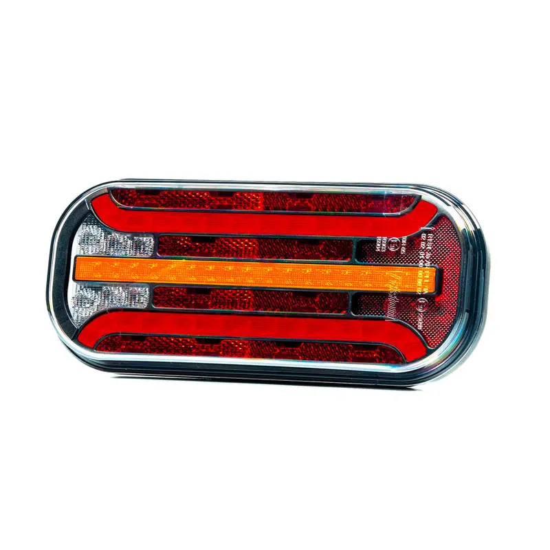 6-Function Progressive LED Trailer Lamp – 214mm Round Housing