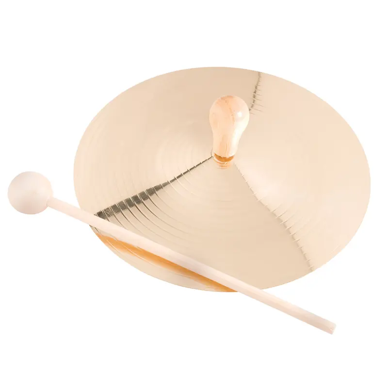 6-Inch Beginner Cymbal with Mallet for Rhythm Development