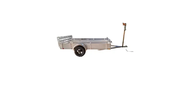 6×10 Aluminum Utility Trailer – Torsion Axle, Side Panels, LED Lights & 3500 lb GVWR