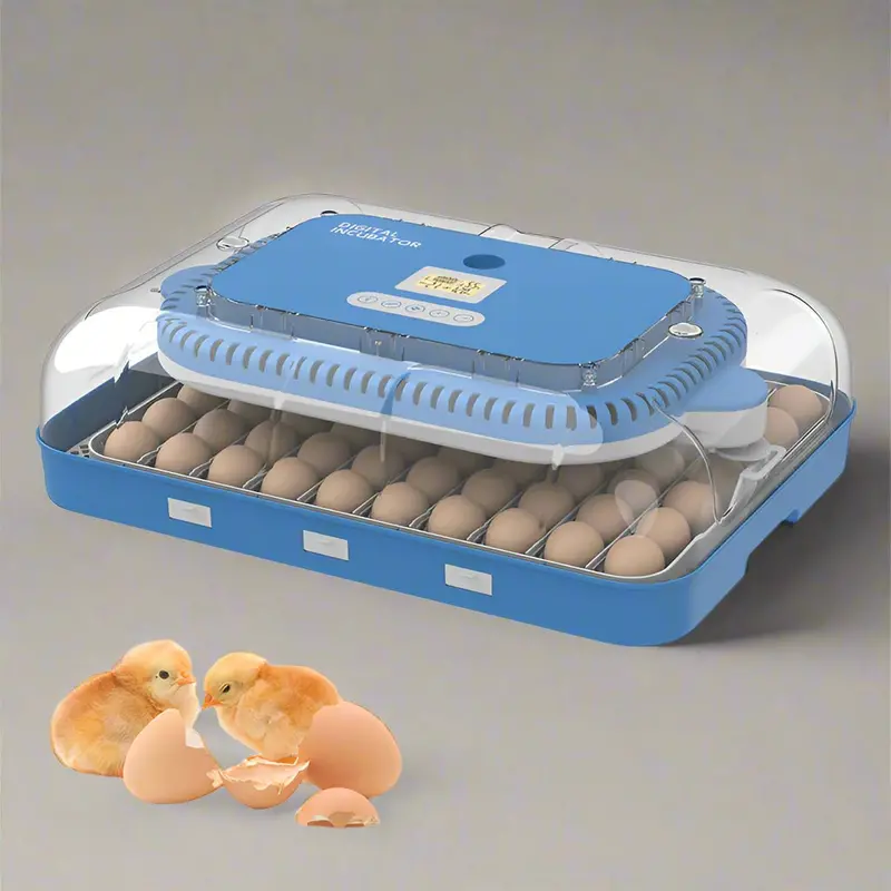 617EW70 All-in-One 70-Egg Digital Incubator & Brooder – Fully Automated Hatching & Early-Stage Rearing System