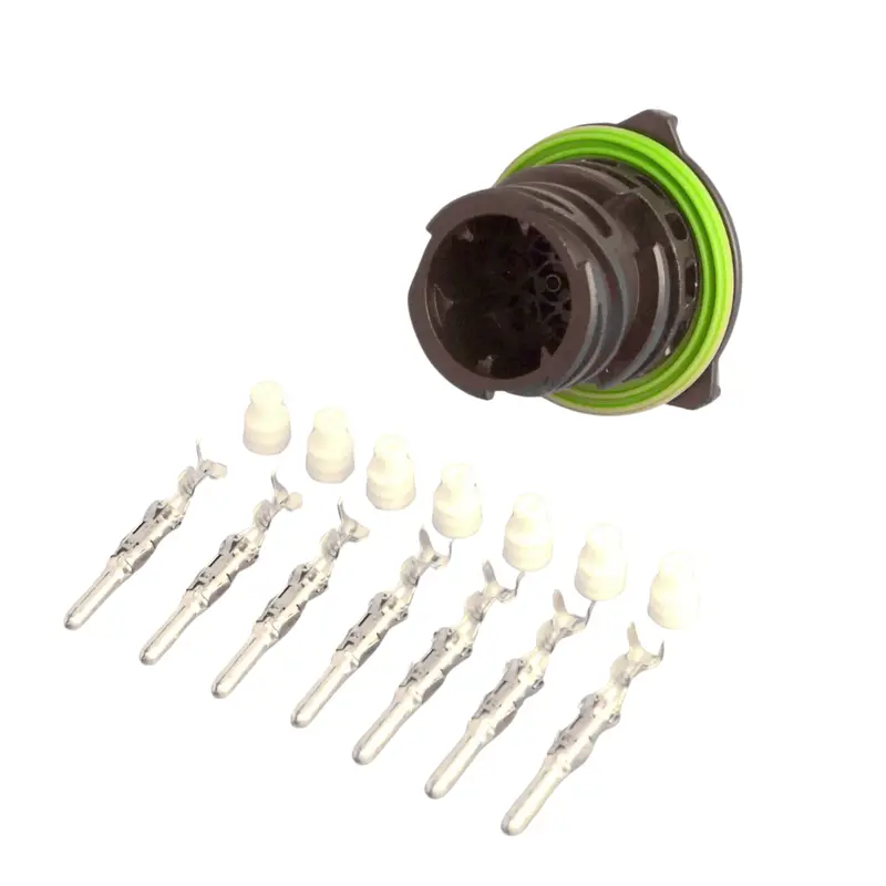 7-Pin Male DIN Bayonet Plug – Heavy-Duty Automotive Connector for Trailer & Off-Road Use