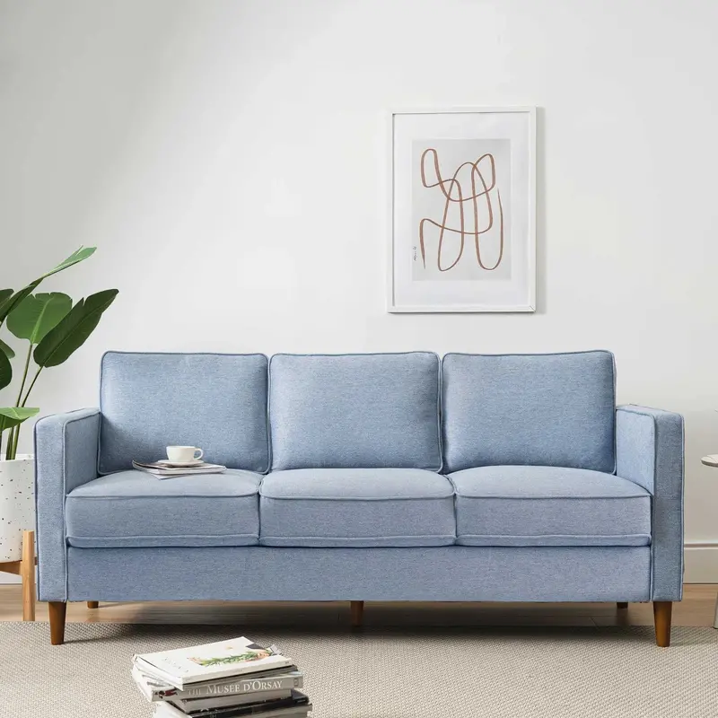 78-Inch Modern Square-Arm Living Room Sofa – Stylish BT2552 Couch