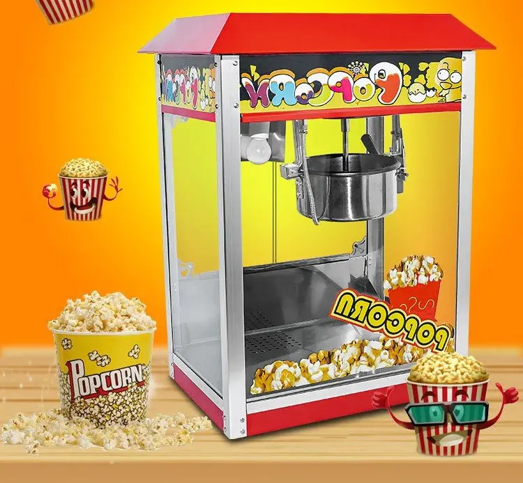 8-Ounce Commercial-Style Tabletop Popcorn Maker – Compact Home and Light-Duty Popcorn Machine (Model S1190)