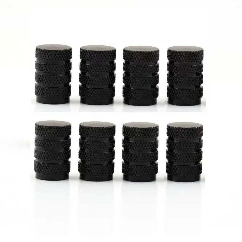 8-Pack Aluminum Tire Valve Stem Caps – Colorful Corrosion-Resistant Caps for Cars, SUVs & Motorcycles