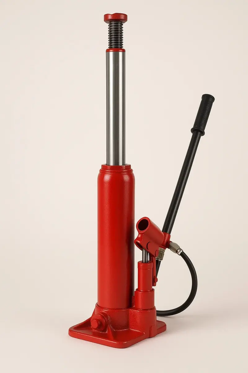 8-Ton Air Hydraulic Long-Ram Jack – High-Capacity Lifting Tool for Automotive Repair, Machinery, and Workshop Use