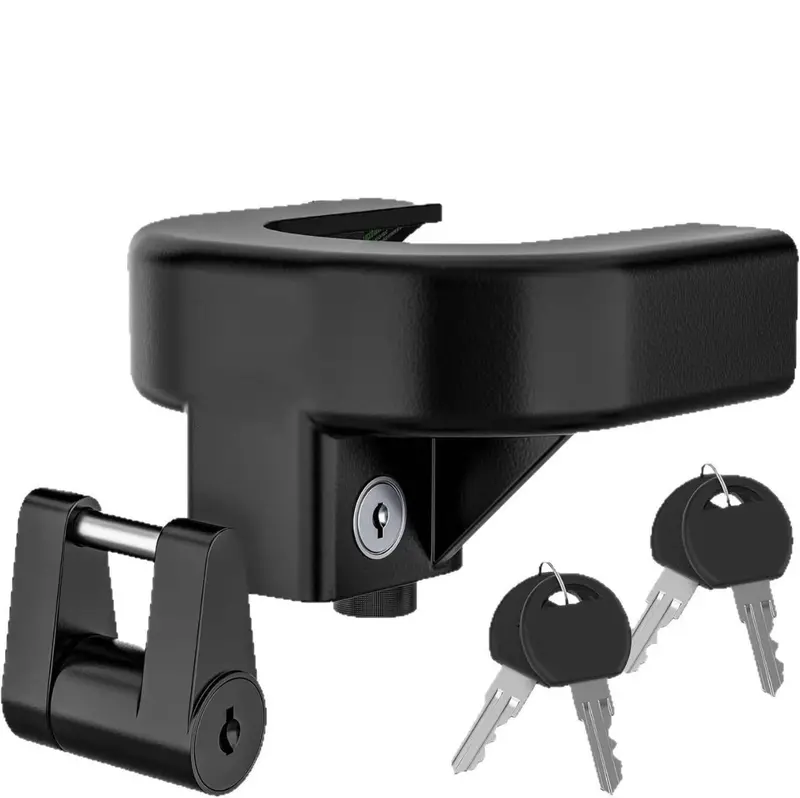 Adjustable 2-5/16″ Tongue Coupler Lock Kit – Universal Hitch Lock Set for Standard Couplers (TCL02516)