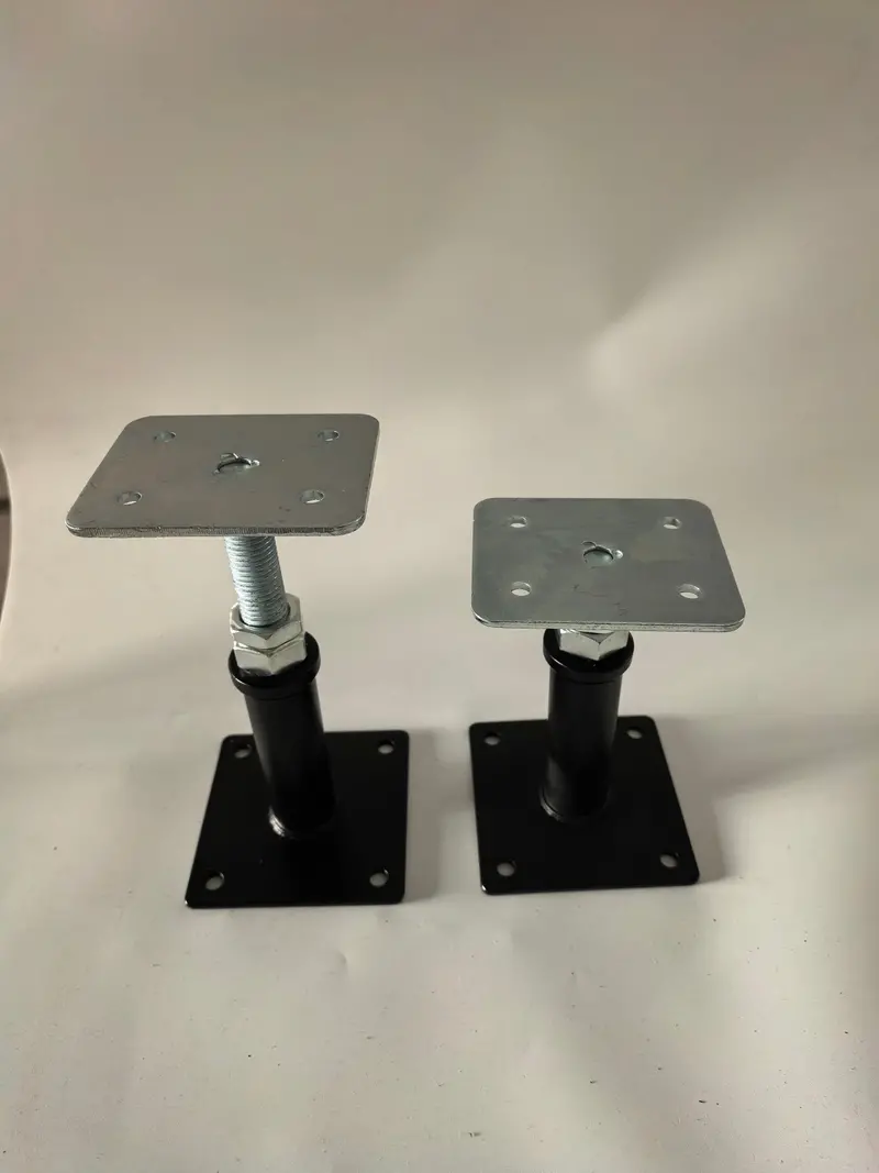 Adjustable Steel Floor Jack Posts (6–9 in) – 2-Pack Heavy-Duty House Support System (FJP69P2)