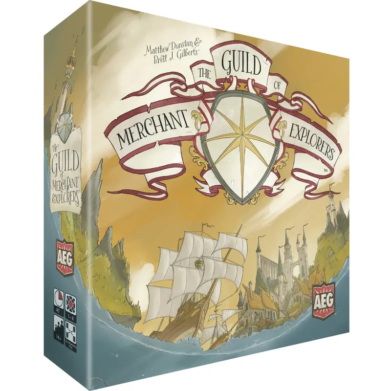 AEG The Guild of Merchant Explorers – Adventure Strategy Board Game