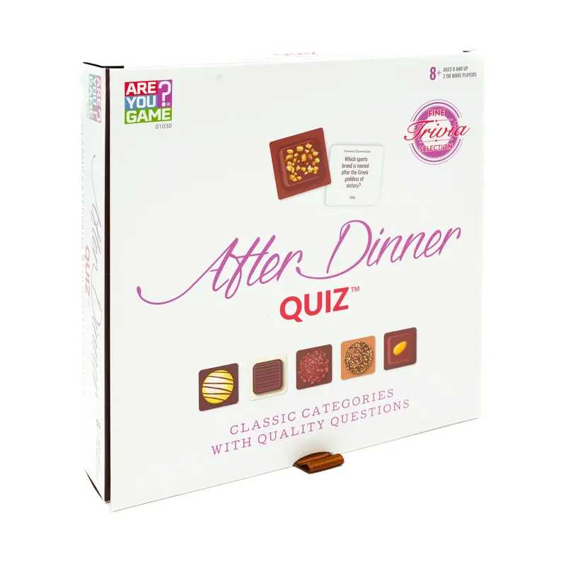 After Dinner Quiz Deluxe – Premium Trivia Game Box Set