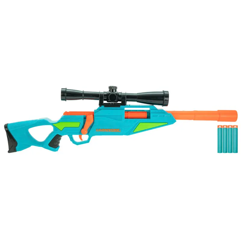 Air Warriors Carnivore Bolt Action Dart Blaster – High-Precision Targeting System