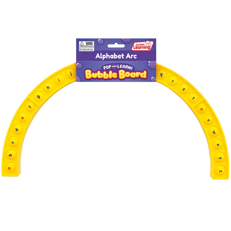Alphabet Arc Bubble Board – Sensory-Led Letter Recognition Toy