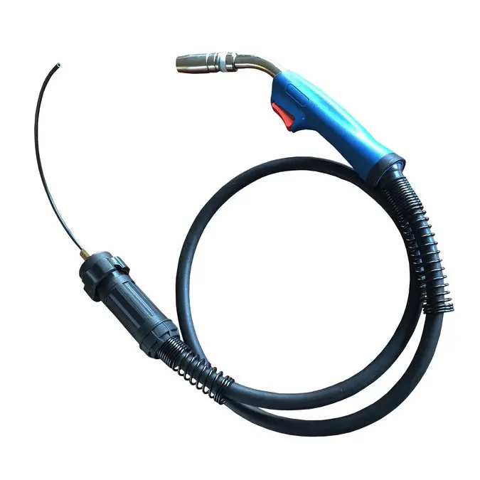 Aluminium-Specific MB15 MIG Torch (1.5m) – Optimized Conduit & Liner for Soft Aluminium Wire Feeding