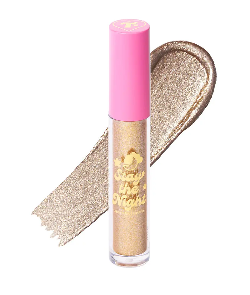 Apres She Shimmer Topper – Warm Champagne Radiance