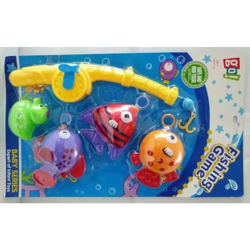Aqua-Themed Magnetic Fishing Game for Toddlers – Water Play Learning Toy