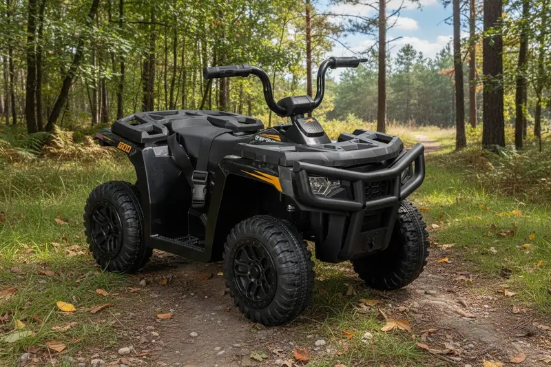 Arctic Cat Licensed 24V Kids’ Ride-On ATV Quad with Remote Control, LED Lights, and EVA Tires