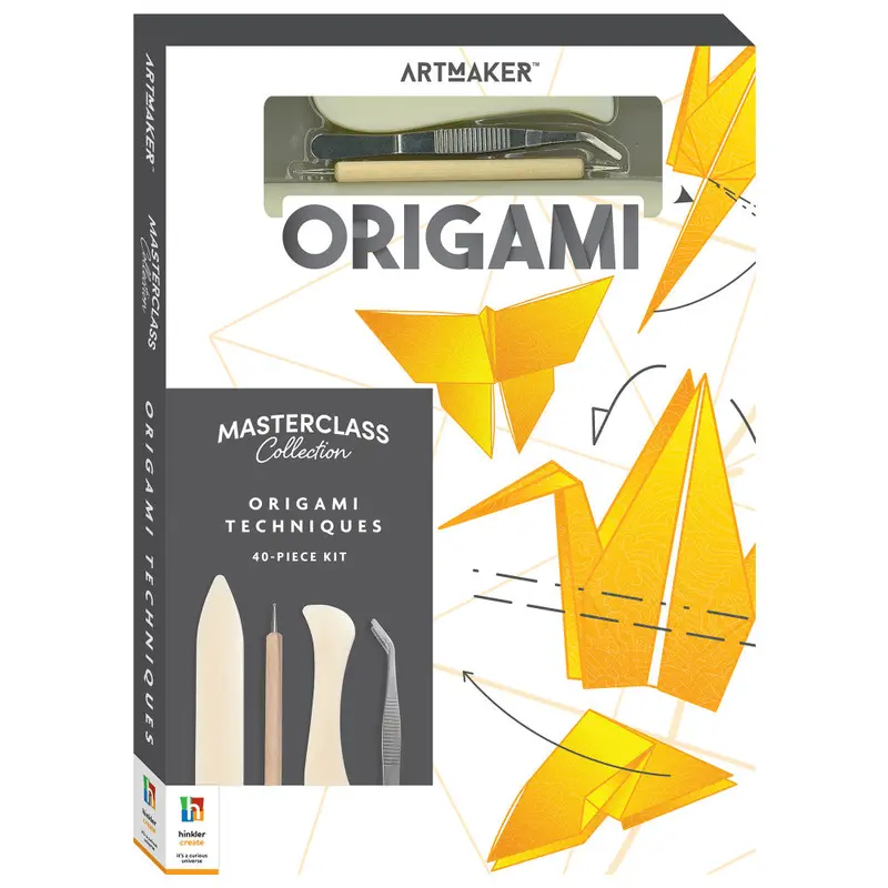 Art Maker Masterclass: Origami Techniques Kit – Step-by-Step Paper Folding Set