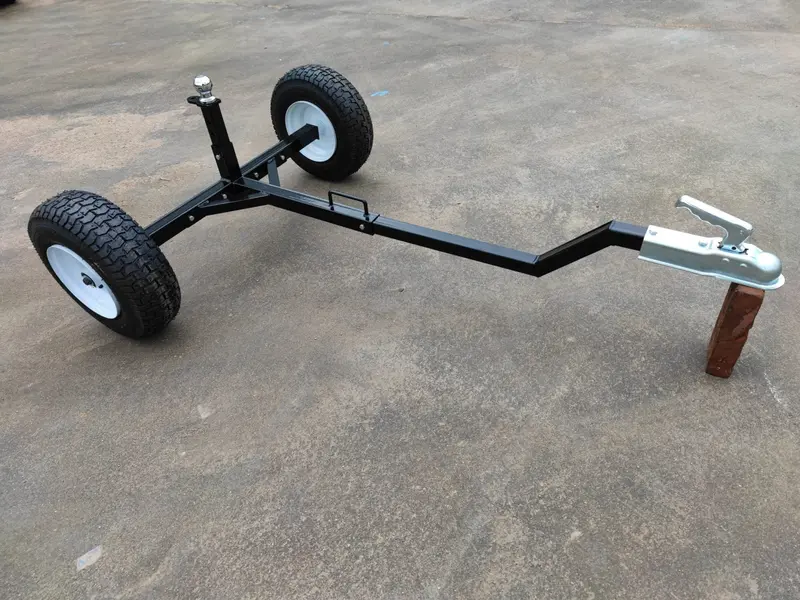 ATV and UTV Trailer Dolly – 800-Lb Capacity with Height-Adjustable Coupler Hitch