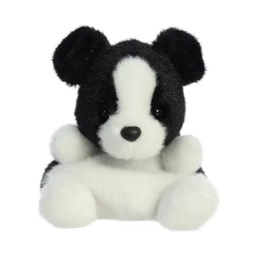 Aurora Palm Pals Brody Collie Plush (5″) – Adorable Pet-Themed Toy