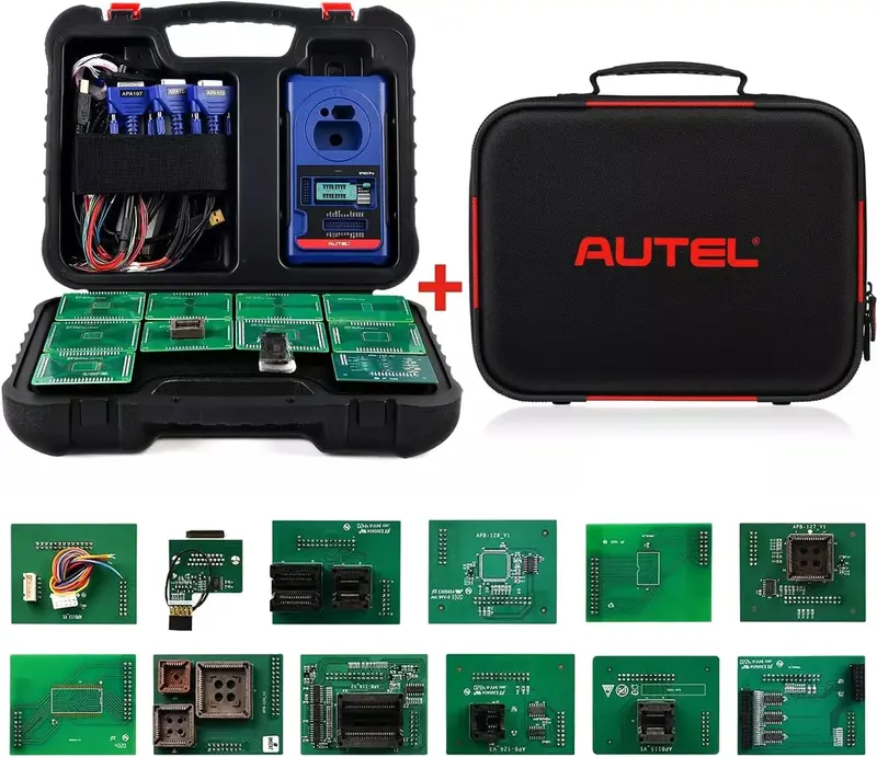 Autel XP400 Pro Key Programmer – Advanced IMMO Tool with EEPROM Adapter Kit, Carry Case, Supports Modern Vehicle Immobilizer Systems