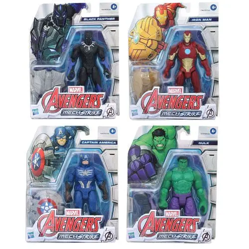 Avengers Mech Strike 6-Inch Action Figure – Poseable Collectible