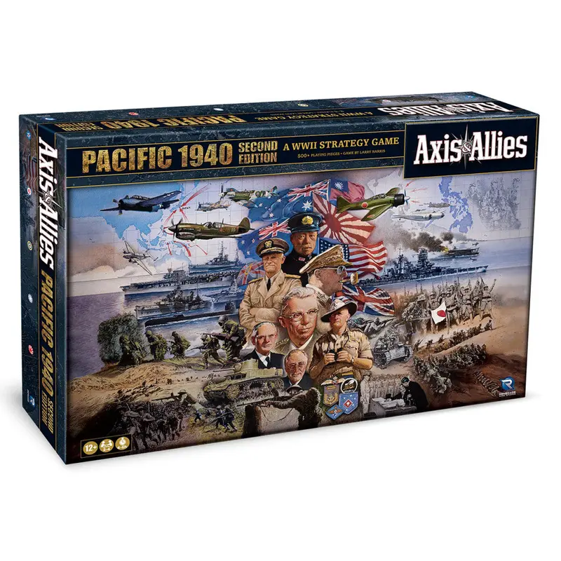 Axis & Allies: 1940 Pacific – WWII Tactical Strategy Board Game (Second Edition)