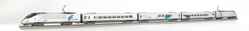Bachmann Amtrak Acela HO Scale Train Set – DCC-Ready Electric Model