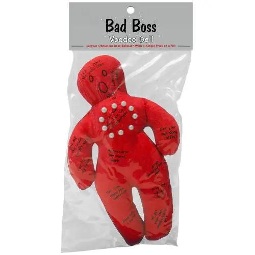 Bad Boss Voodoo Doll – Humorous Stress-Relief Gag Gift