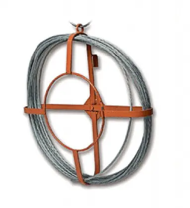 Bashlin 902 Wire Basket – 4-1/4 Inch Coil Capacity for Aerial Work