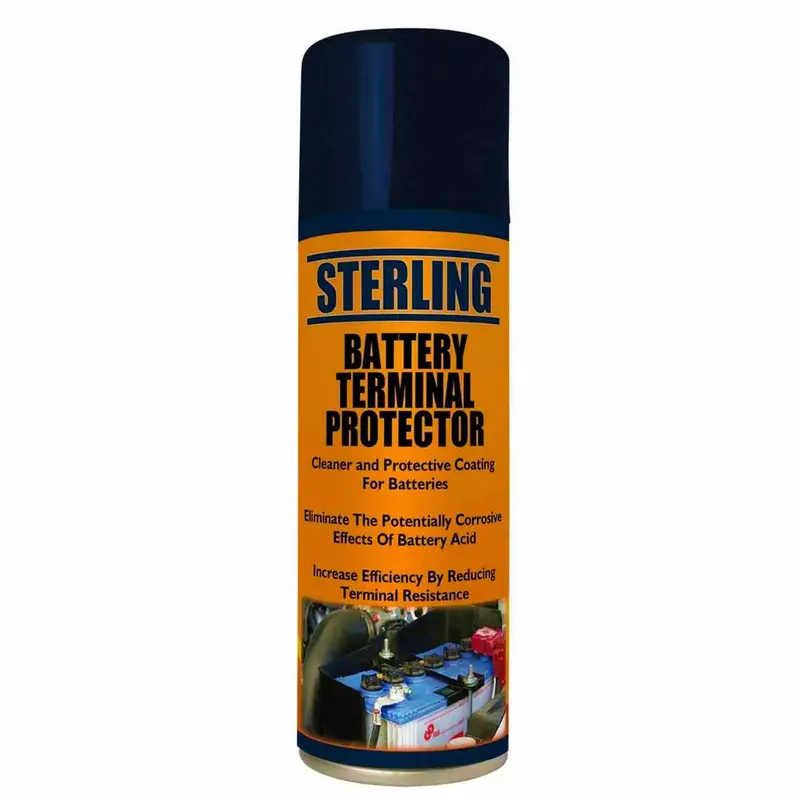 Battery Terminal Cleaner and Corrosion Protector Spray – 400ml Aerosol Can