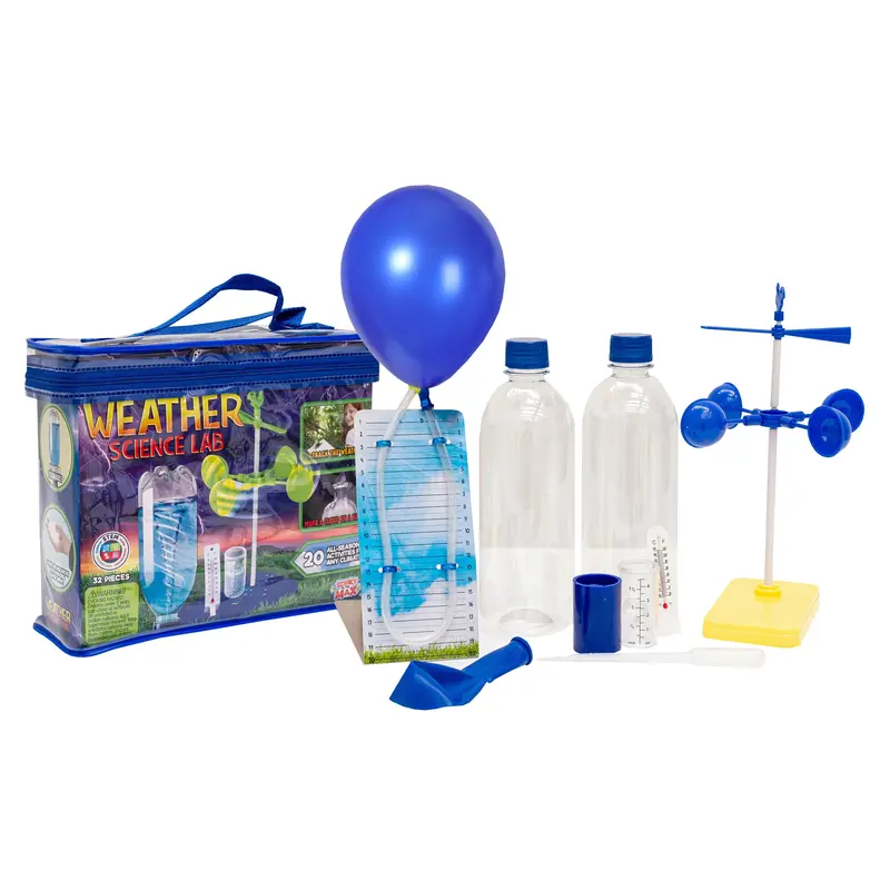 BE AMAZING! Weather Science Lab – Hands-On Meteorology Experiment Kit