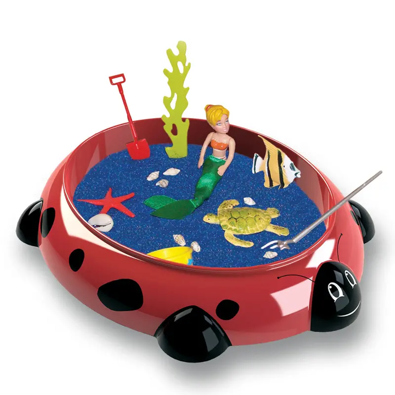 Be Good Company Sandbox Critters – Ladybug-Themed Tabletop Play Set