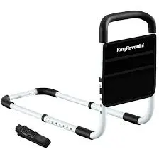 Bedside Assist Rail with Integrated Footrest – Medical-Grade Mobility Support Bar (Model 285161)