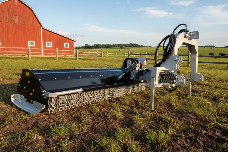 BEPS Verge Flail Mower – Hydraulic Side-Shift Tractor Attachment for Edging & Slope Maintenance (63″–94″)