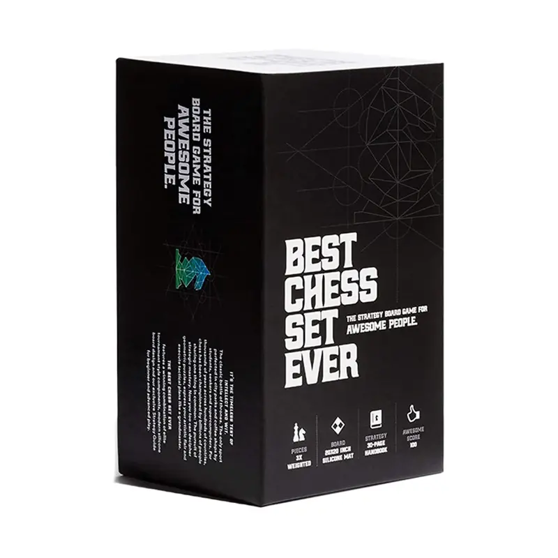 Best Knight Games Premium Chess Set – Complete Tournament Kit with Strategy Guide