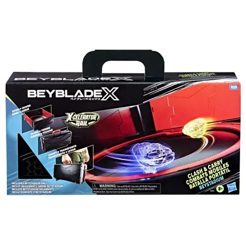 Beyblade Clash & Carry Arena: Portable Battle Station for Spin Top Battles