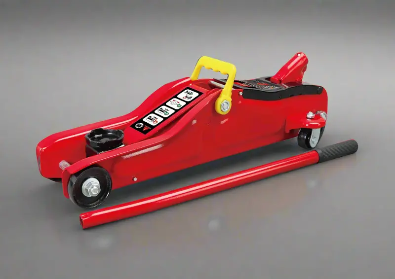 Big Red 2-Ton Low-Profile Trolley Jack – Compact Hydraulic Floor Lift (Model TA82001)