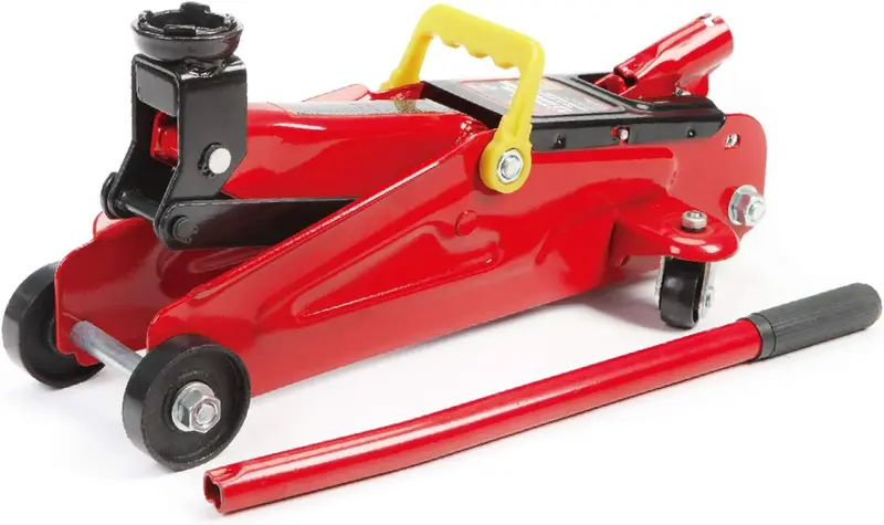 Big Red ST820050 2 Ton Steel Trolley Floor Jack – Durable Rolling Design, 4,000 lb Load Limit