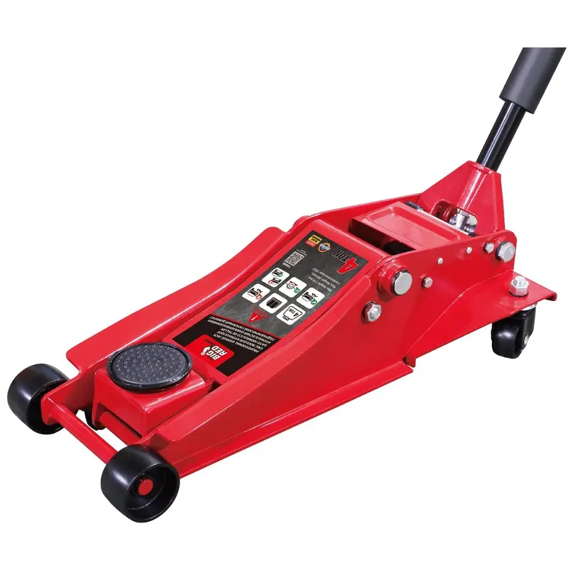 Big Red T84009 4-Ton High-Capacity Hydraulic Floor Jack – 8,000 lb Rating, Dual-Piston Pump, 19.875-Inch Max Lift