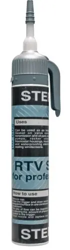 Black Silicone Sealant – Power Can, 200ml, Instant Gasket Application