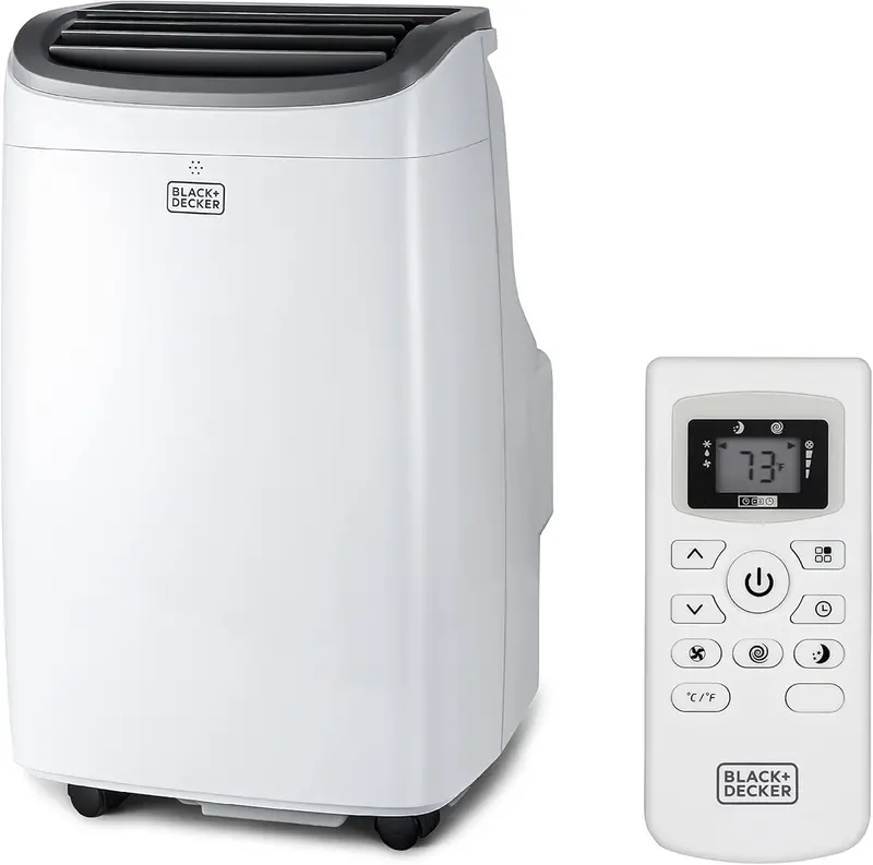 BLACK+DECKER BPACT10WT 10,000 BTU Portable Air Conditioner with Remote