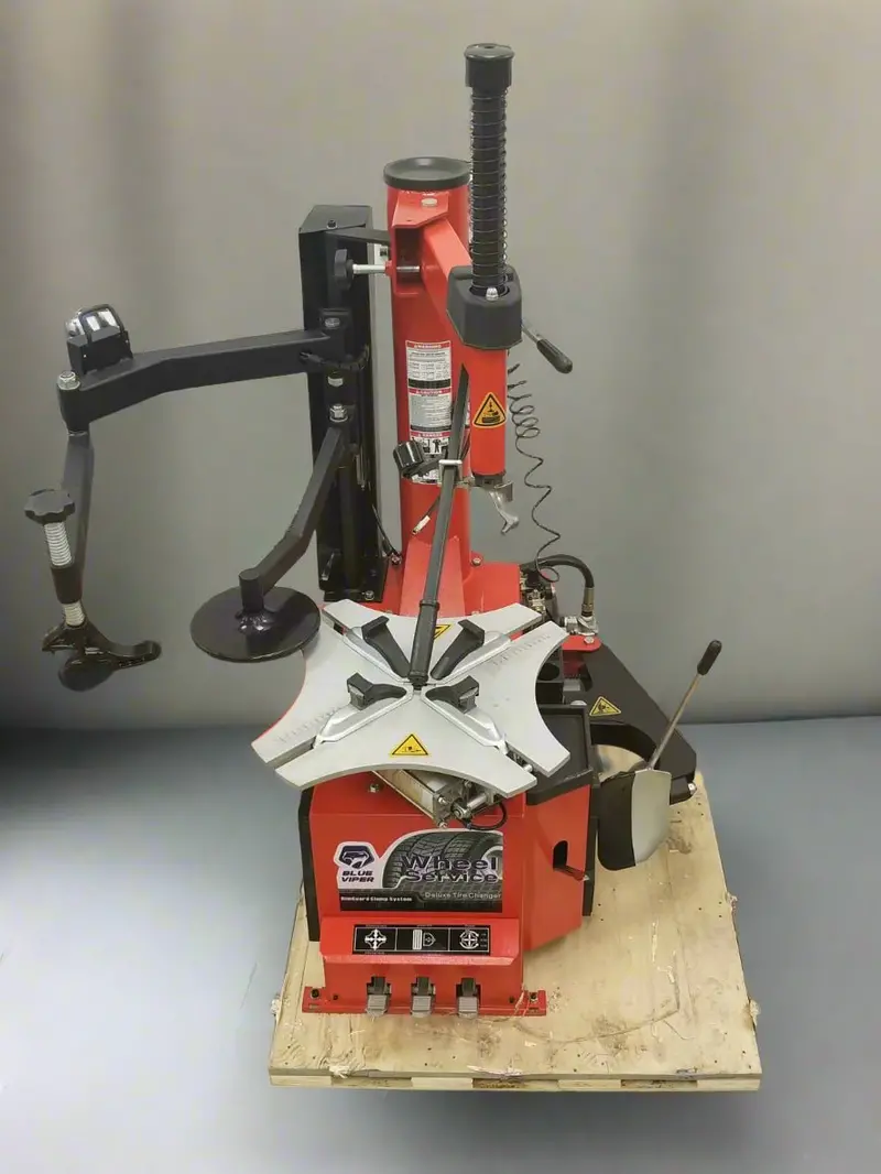 Blue Viper FT350 Dual-Arm Tire Changer – Heavy-Duty Bead Blasting System with Robust Frame, SKU: FT350