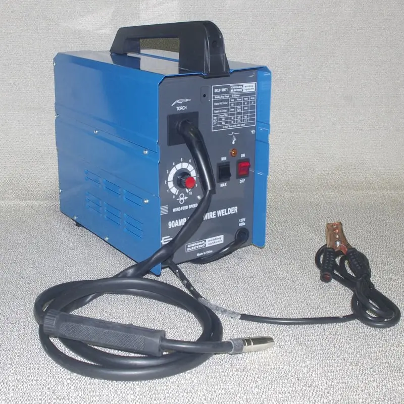 Blue Viper MIG100 Flux-Cored Welder – Portable 90A Wire Feed Machine for On-the-Go Repairs (MIG100)