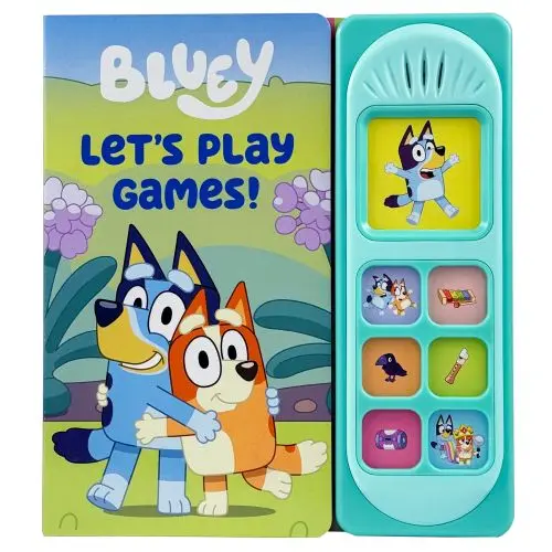 Bluey Little Sound Book – Interactive Storybook with Realistic Audio Effects