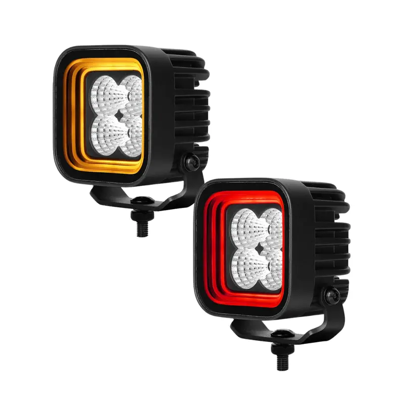 Boreman Cube 30W Tunnel-Effect Dual-Color Work Light