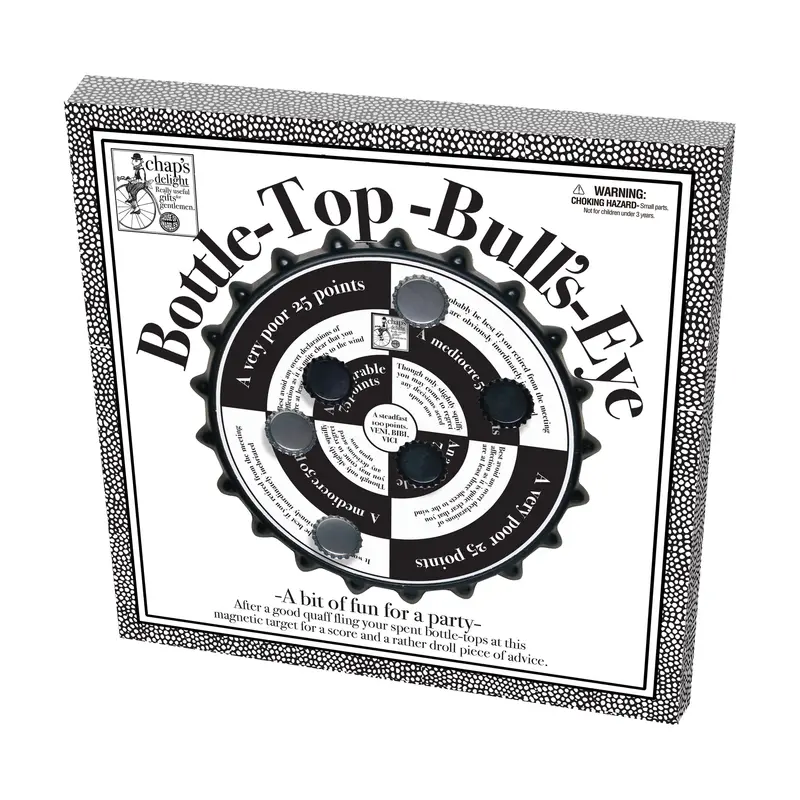Bottle-Top Bull’s-Eye Game – Magnetic Cap-Toss Party Challenge